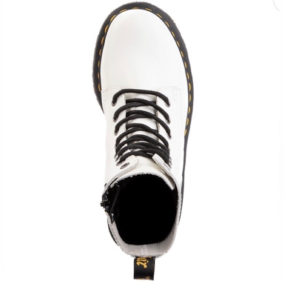 NWOT- Unisex Dr. Martens Jadon Boot - White - Women's 9, Men's 8 -$4.99 Shipping - Picture 9 of 13